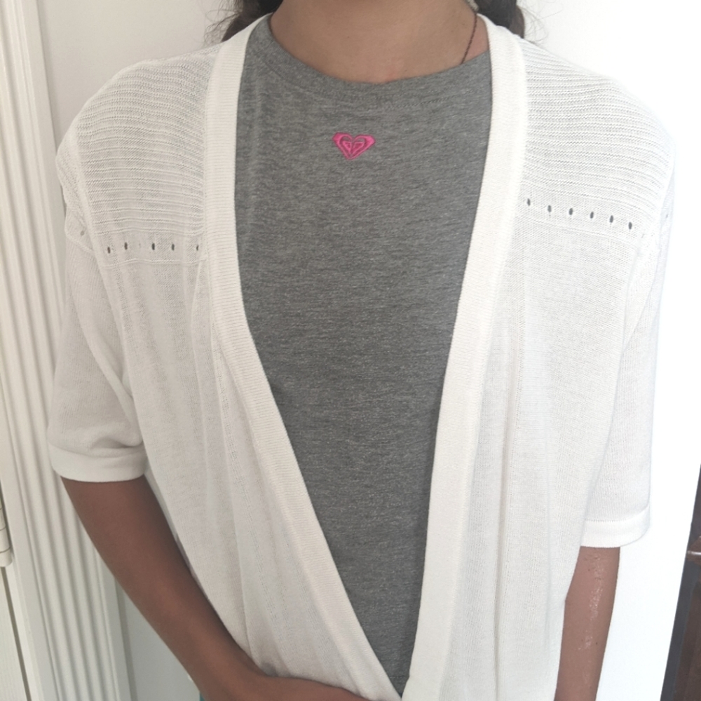 Cyrus white sweater